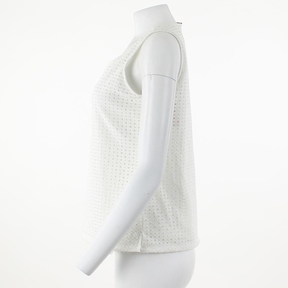Kasper Rounded Square Neck Tank with Lining - Picture 4 of 5